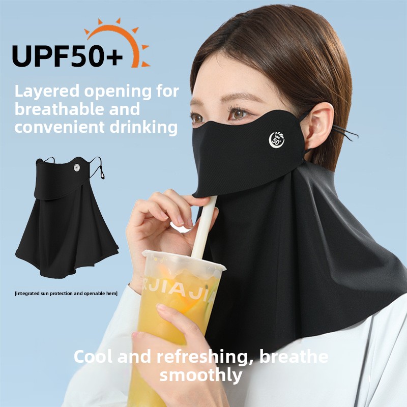 Sports Mask Breathable - Drinkwater, nekbescherming, bescherming tegen de zon,
