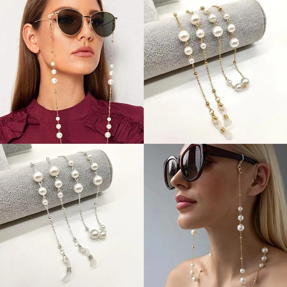 Mask Lanyard Adjustable - Trendy parelketting met kralen, verstelbare anti-drop