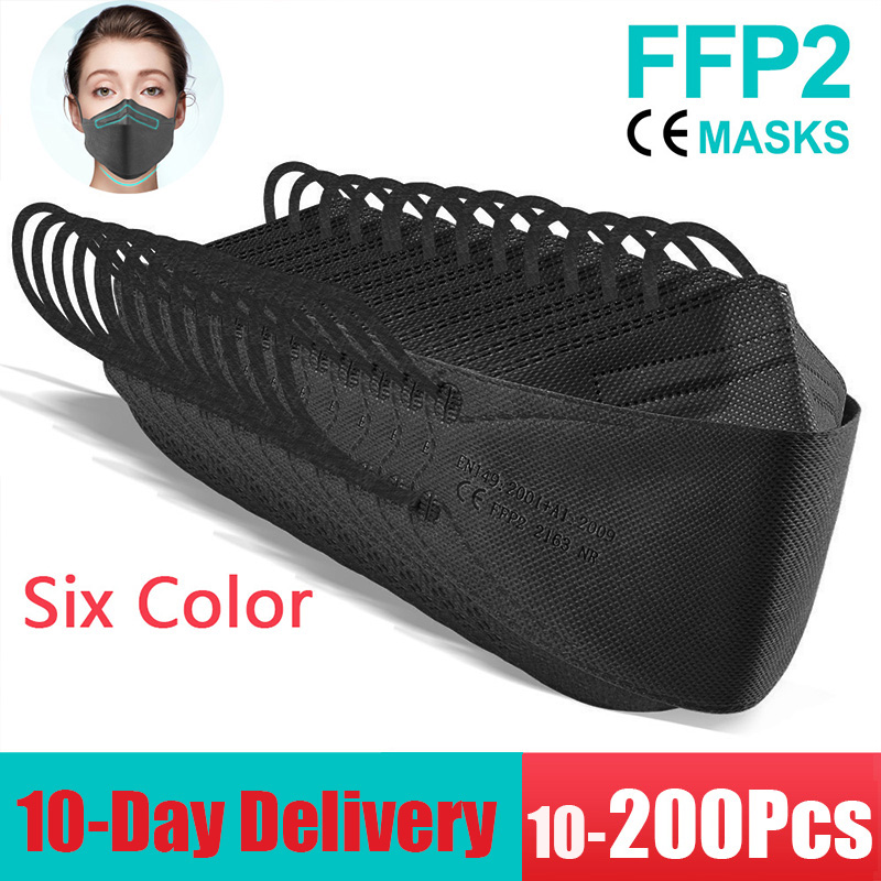 Kn95 Respirator Mask - 10 Dagen Levering! Goedgekeurd Ffp2 Masker