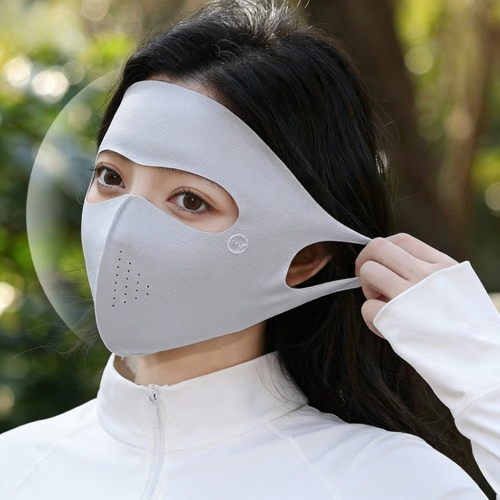 Sports Mask Breathable - IJszijde UV-bescherming Gezichtsbedekking Ademend herbruikbaar masker