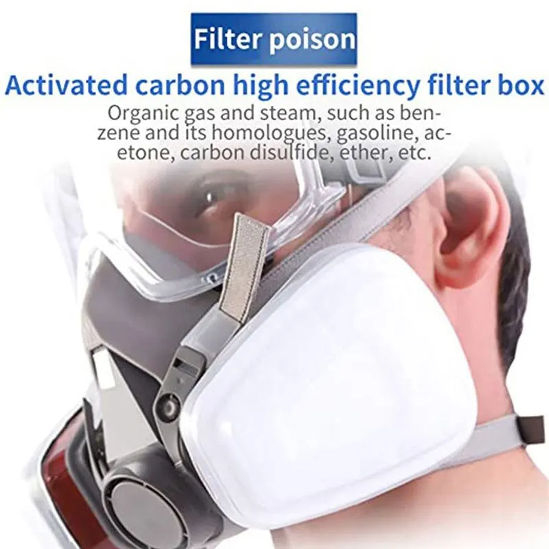 7in1 gasbestendig halfgelaatsm - Respirator Half Face recensie en prijs