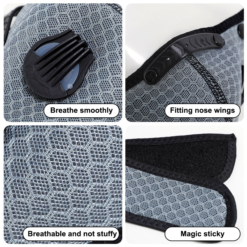 Nieuw fietsgezichtsmasker met  - Dust Mask Construction recensie en prijs