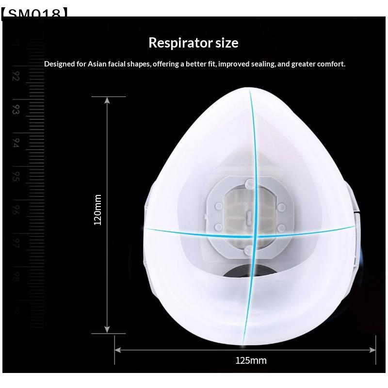 Vervangbare industriële stofma - Dust Mask Construction recensie en prijs