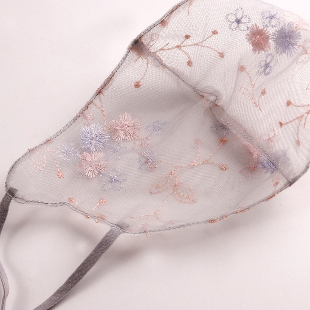 Klassiek geborduurd bloemenvoi - Cloth Face Mask Washable recensie en prijs