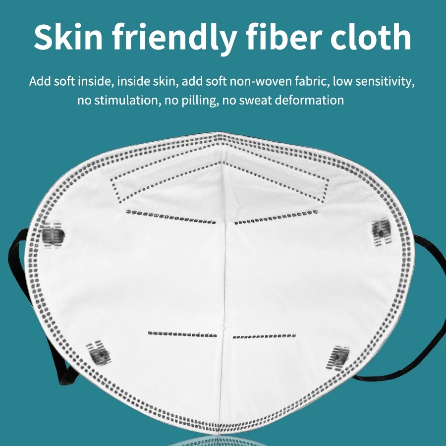 5 STKS FFP2-masker CE-goedgeke - Respirator Half Face recensie en prijs
