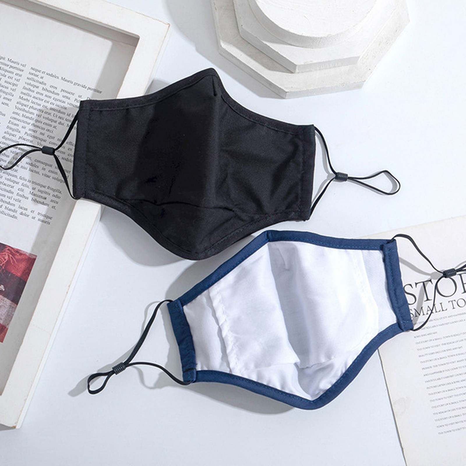 Mannen en vrouwen Effen kleur  - Cloth Face Mask Washable recensie en prijs