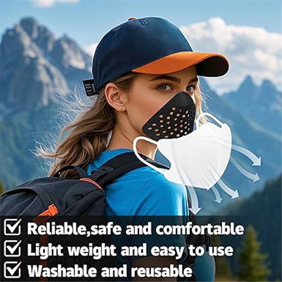 Handige 4-delige 3D siliconen  - Silicone Mask Bracket recensie en prijs