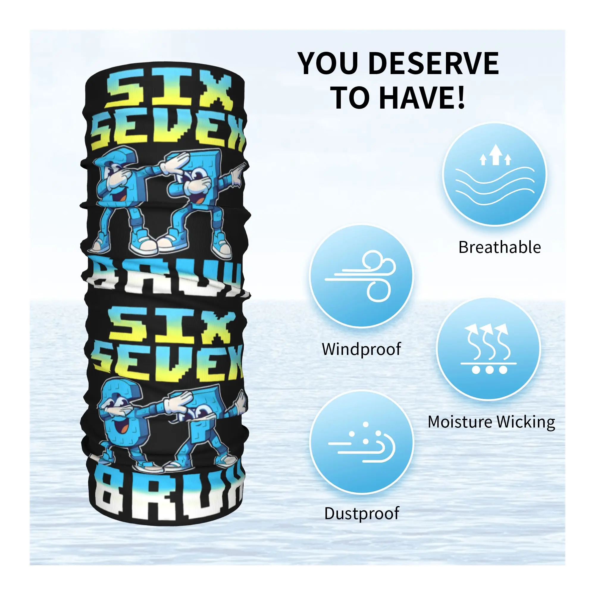 67 Six Seven Meme 6 7 Italiaan - Neck Gaiter Face Cover recensie en prijs