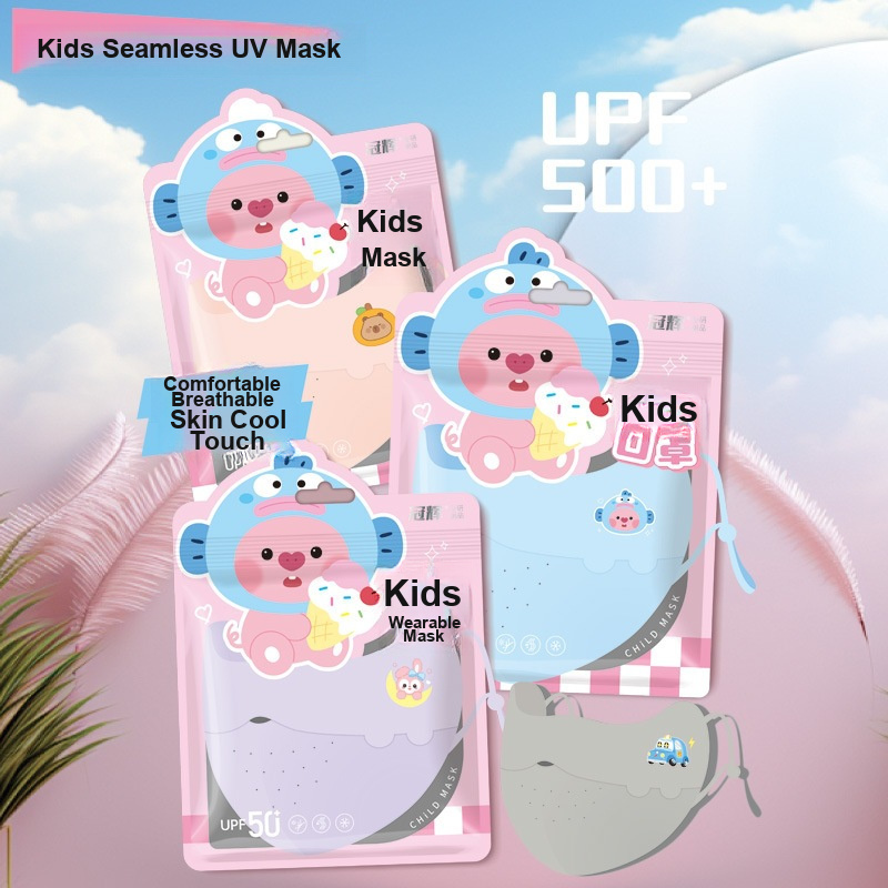 Kinderen IJs Zijde Mondmasker  - Kids Face Mask recensie en prijs
